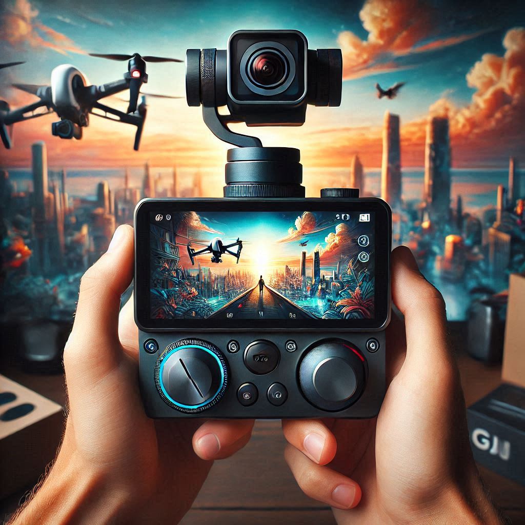 génère moi une image pour DJI OSMO VS GO PRO : Guide d’achat détaillé